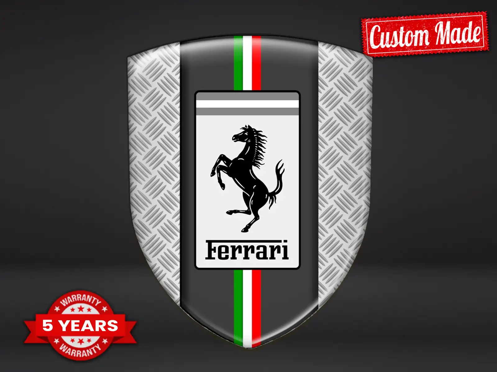 Ferrari Windschutzaufkleber Edition Luxus Hochwertig
